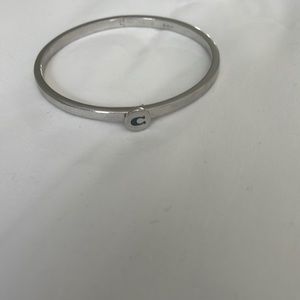 Coach silver bracelet